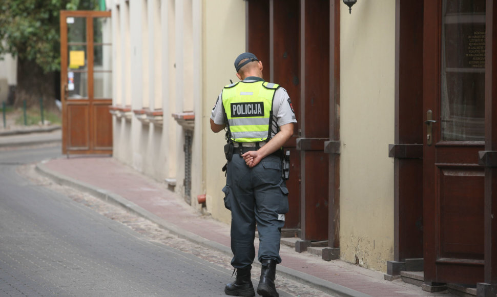 Sostinėje policija ruošiasi būsimam popiežiaus vizitui