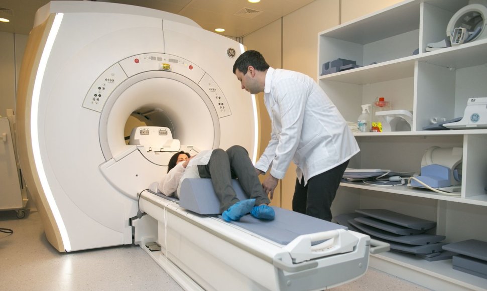 Centro poliklinikoje – naujas tomografas