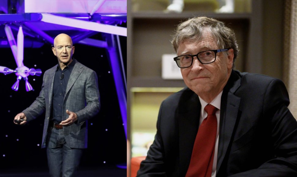 Jeffas Bezosas, Billas Gatesas