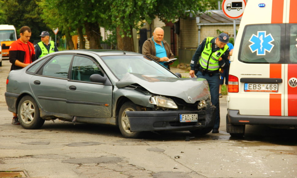 Avarija Panevėžyje