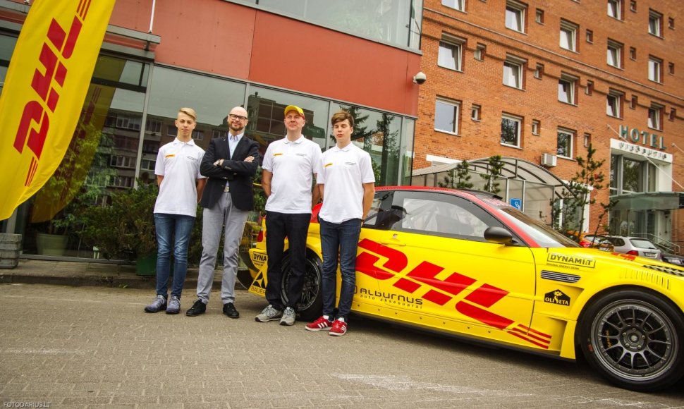 Ramūnas Čapkauskas pristatė „DHL Racing“ komandą