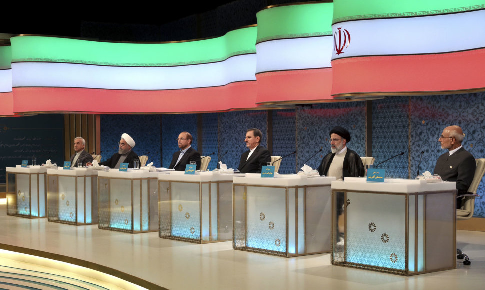 Irano prezidento rinkimų debatai