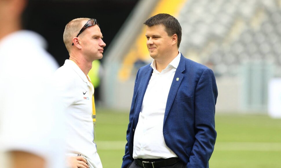 Mindaugas Kasperūnas ir Mindaugas Nikoličius