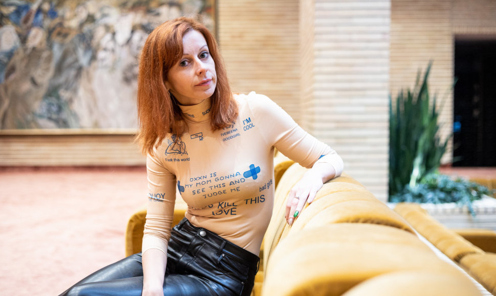 Ukrainos dramaturgė Lena Liagušonkova