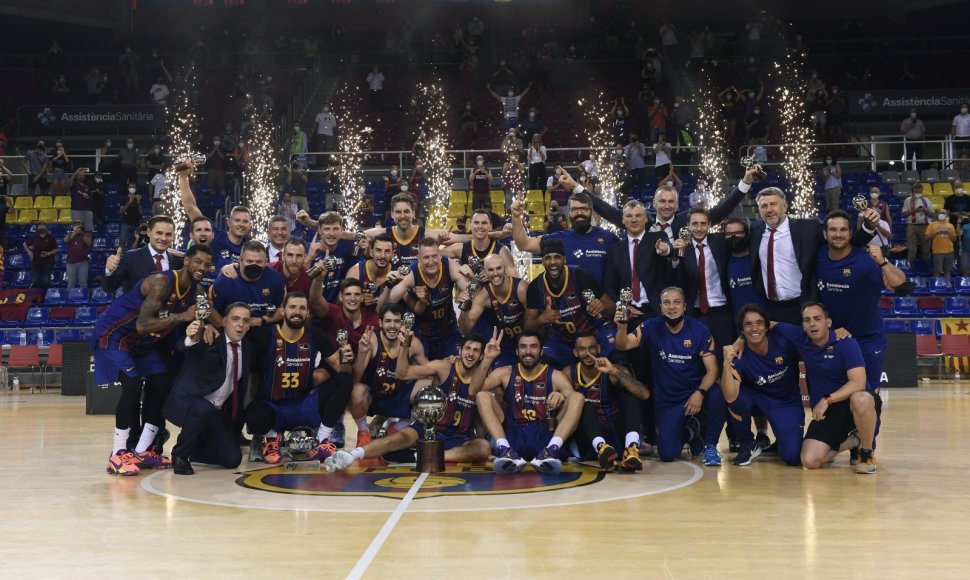 „Barcelona“ – ACB pirmenybių čempionė
