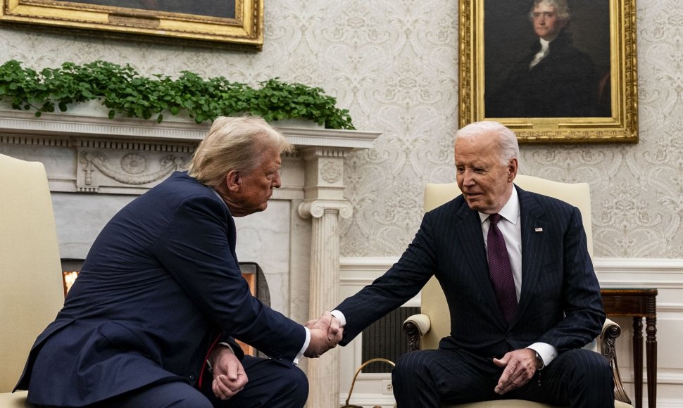 Donaldas Trumpas ir Joe Bidenas