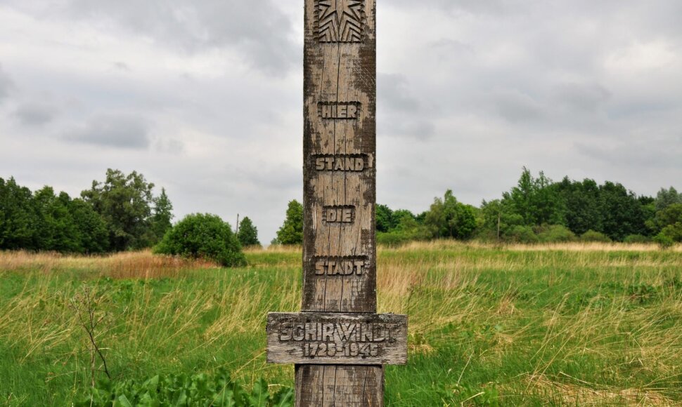 Schirwindt (&Scaron;irvinta) atminimo ženklas