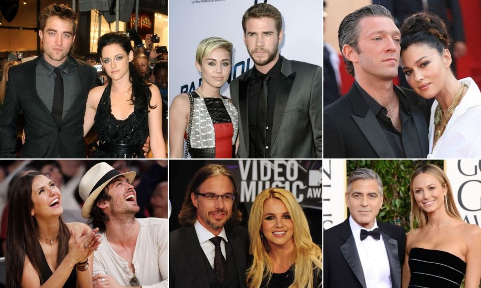 2013-aisiais išsiskyrusios užsienio žvaigždžių poros