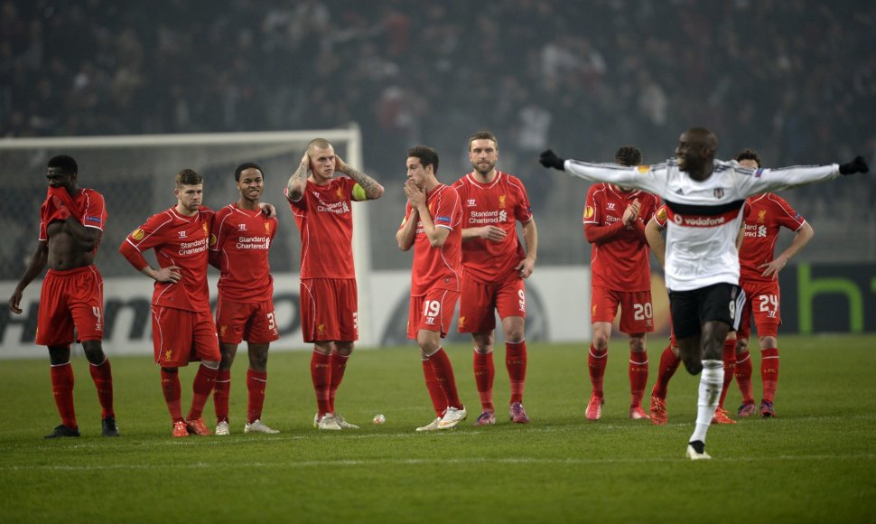 „Besiktas“ komanda po 11 metrų baudinių įveikė „Liverpool“