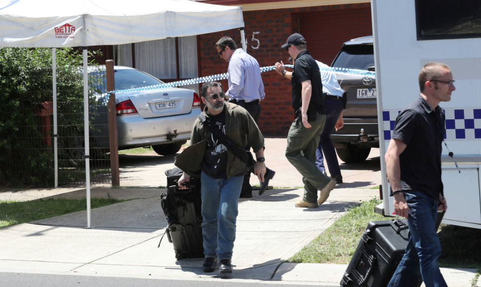 Įtariamasis buvo suimtas Melburno priemiestyje