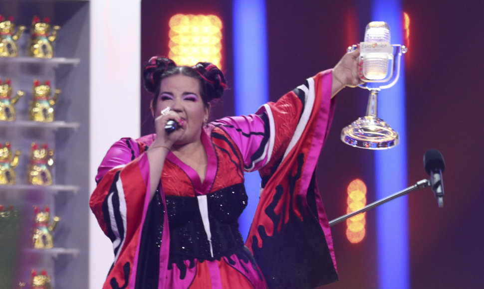 2018 metų „Eurovizijos“ laimėtoja – Izraelio atstovė Netta Barzilai