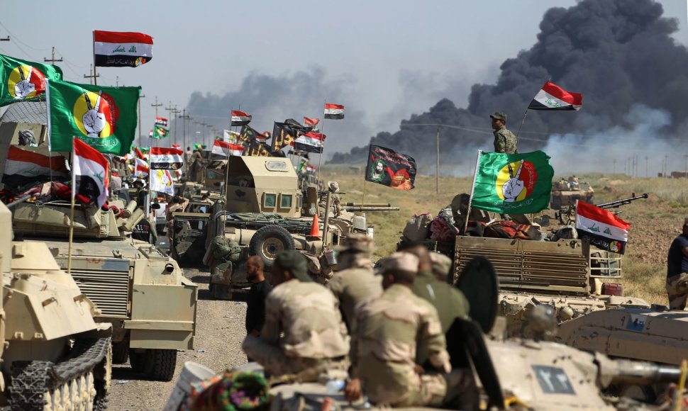 Irako pajėgos prie Chavidžos