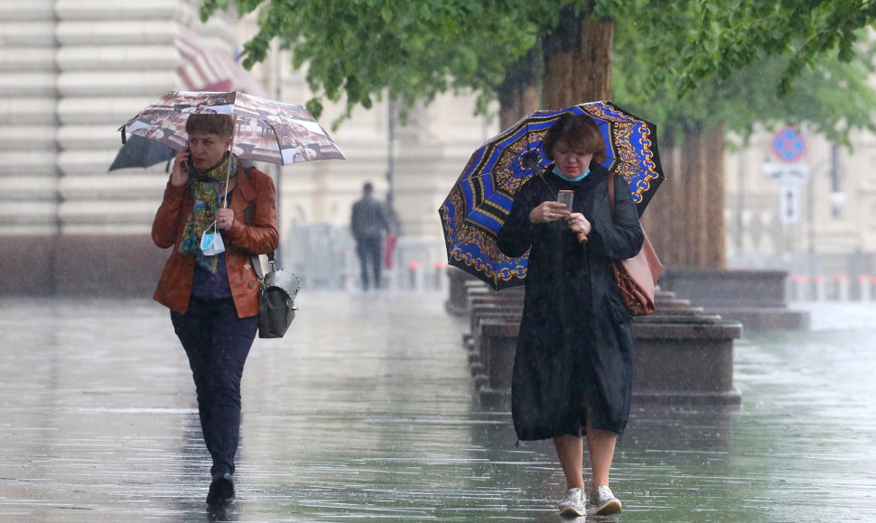 Lietus Maskvoje