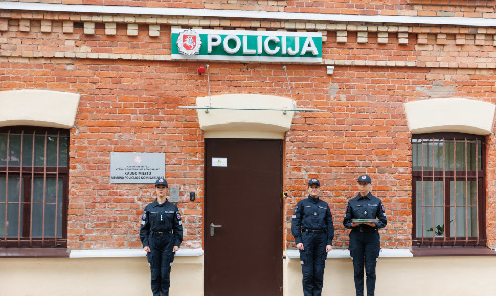 Kaune atidarytas rekonstruotas policijos komisariatas