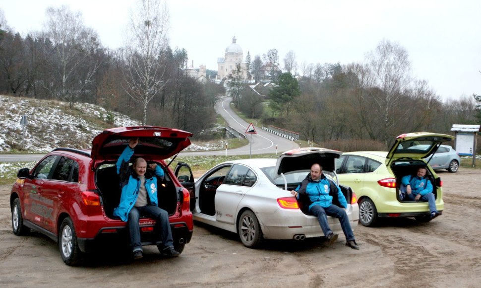 Metų automobilio rinkimų dalyviai