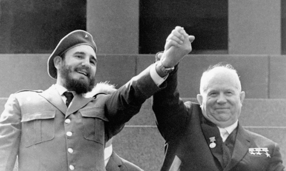 Fidelis Castro ir Nikita Chruščiovas (1963 m.)