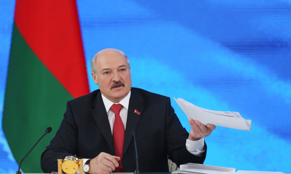 Aliaksandras Lukašenka.
