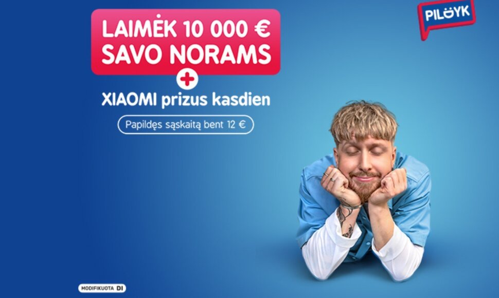 „PILDYK“ pildo norus: vienam laimėtojui atiteks net 10 tūkst. eurų