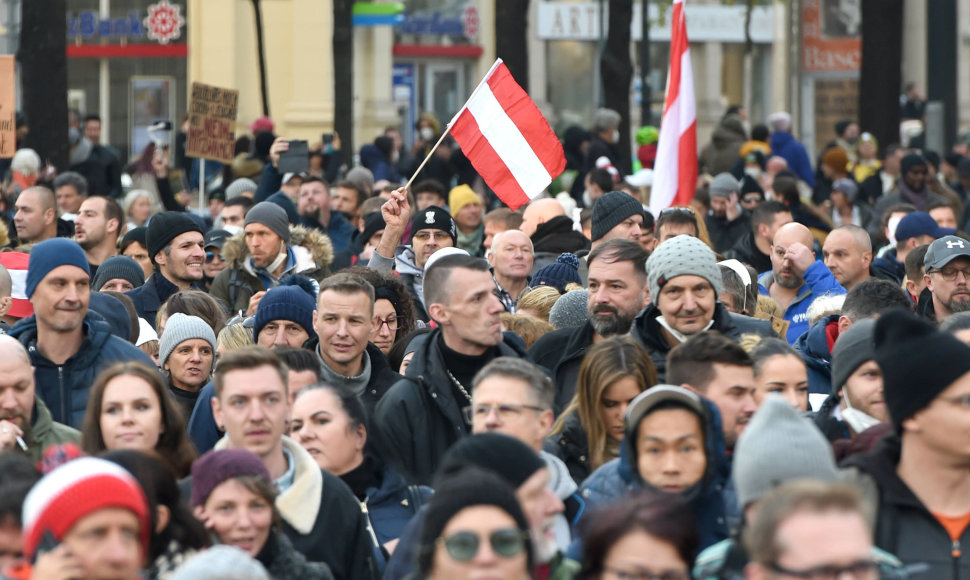 Protestas Vienoje