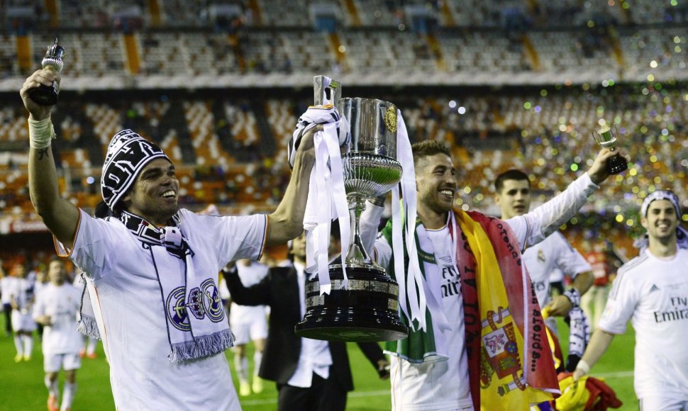 Pepe ir Sergio Ramosas