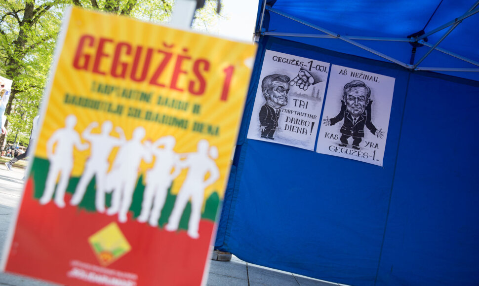 LSDP ir profesinių sąjungų &scaron;venčiama Tarptautinė darbo diena