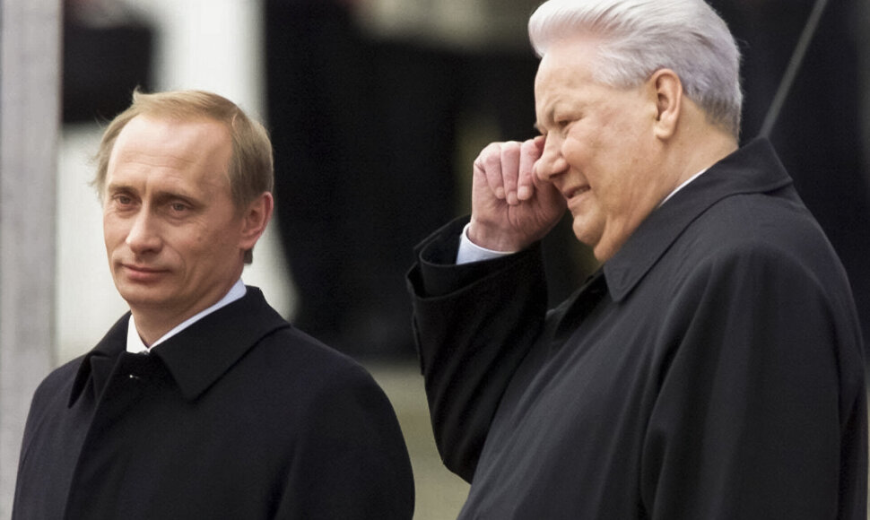 Vladimiras Putinas, Borisas Jelcinas