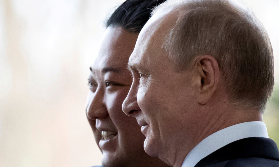 Kim Jong Unas, Vladimiras Putinas