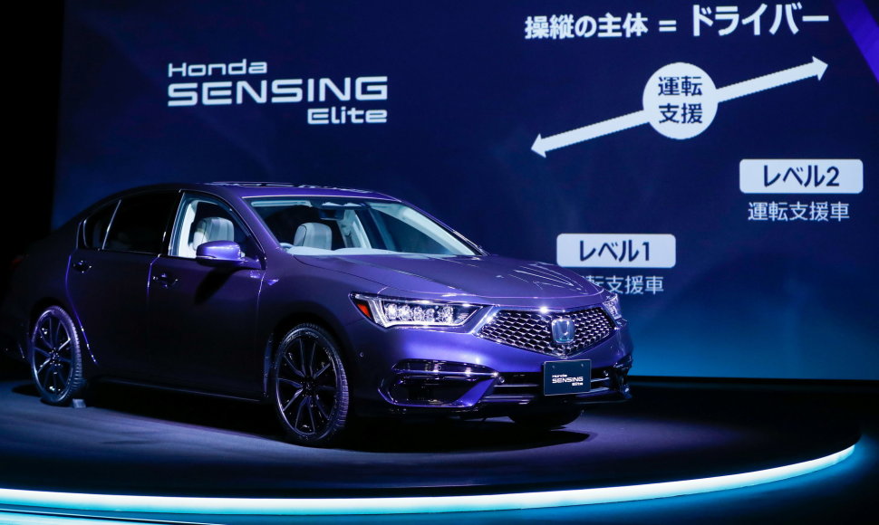 „Honda“ autonominis automobilis