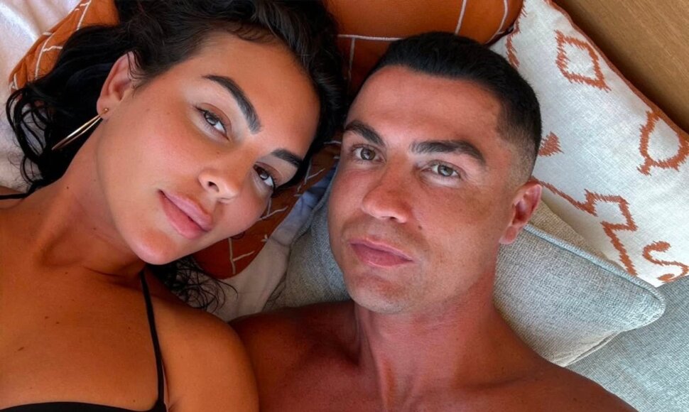 Cristiano Ronaldo ir Georgina Rodriguez