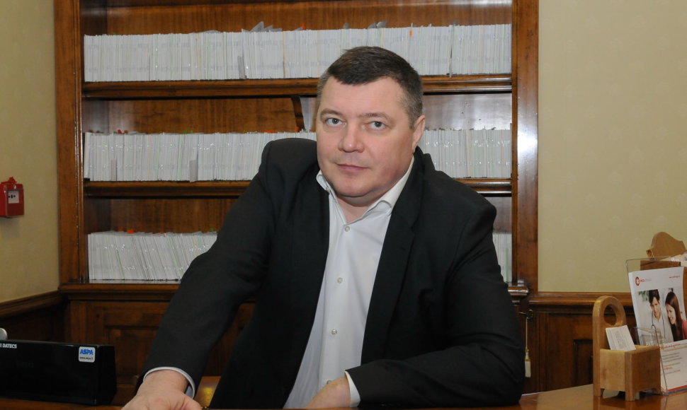 Klinikos „Naujas regėjimas“ vadovas Olegas Kovriguine