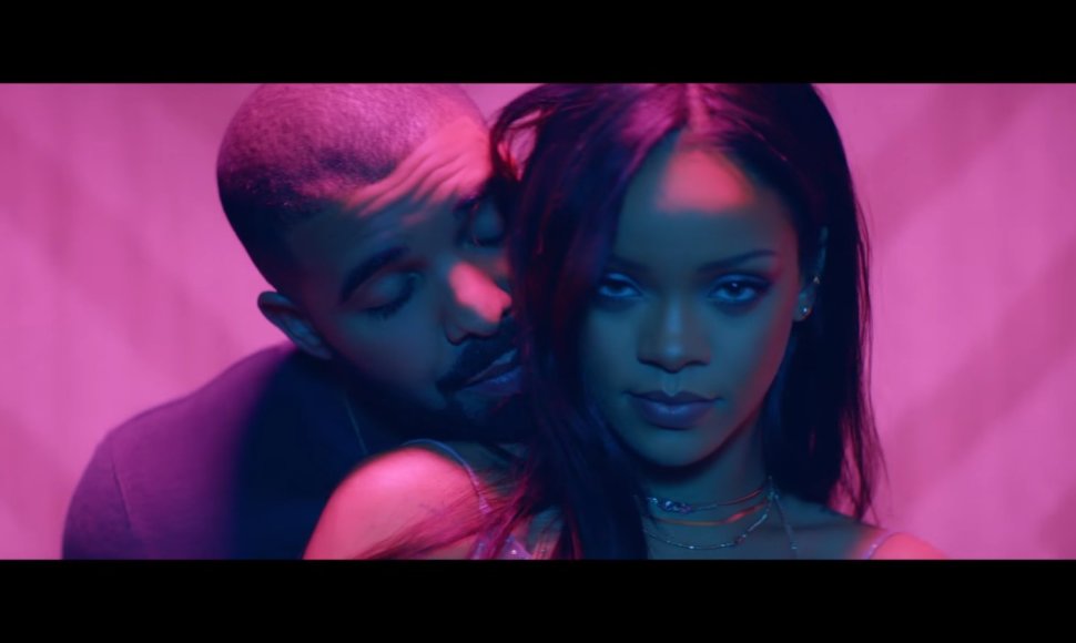 Rihanna ir Drake'as vaizdo klipe „Work“