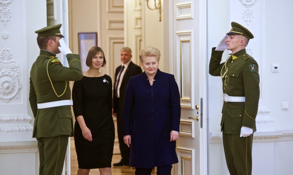 Kersti Kaljulaid ir Dalia Grybauskaitė