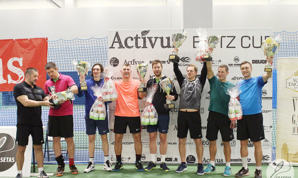 Kaune vyko &bdquo;Activus BLITZ Cup&ldquo; dvejetų turnyras