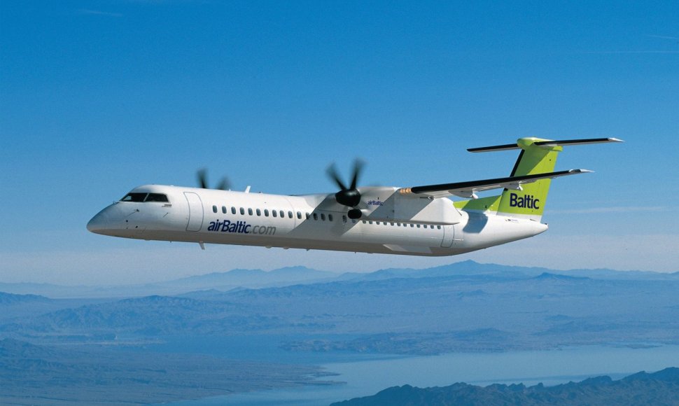 „Airbaltic“ lėktuvas „Bombardier Q400 NextGen“