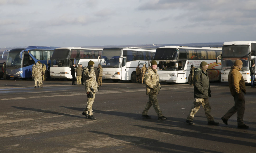 Apsikeitimo belaisviais procedūra Ukrainoje