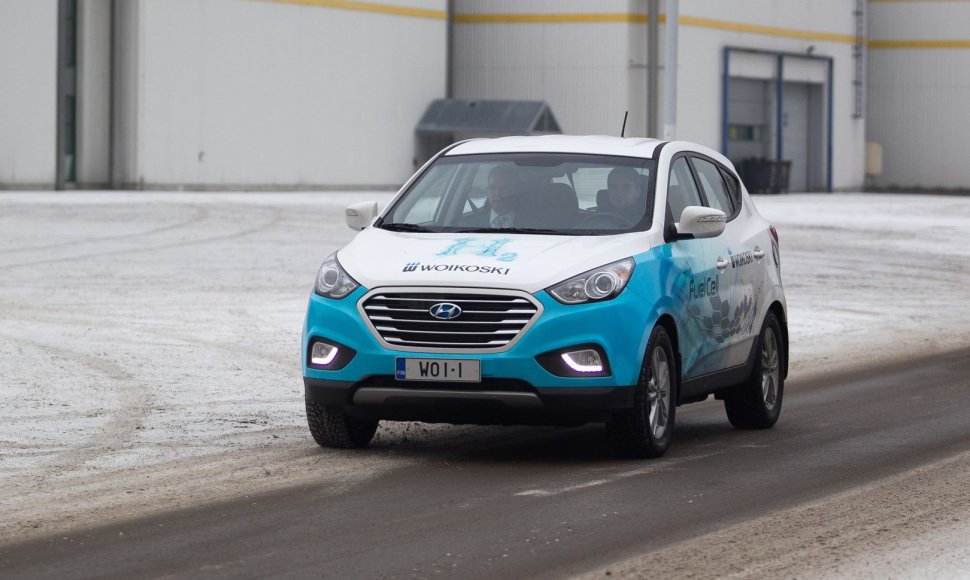 Vandeniliu varomas „Hyundai ix35 Fuel Cell“