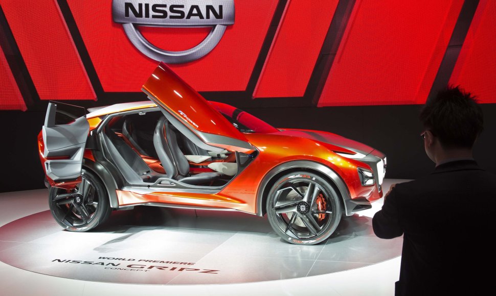 „Nissan Gripz“ koncepto pristatymas Frankfurto automobilių parodoje