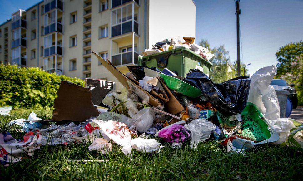 Atliekų konteineriai Vilniuje