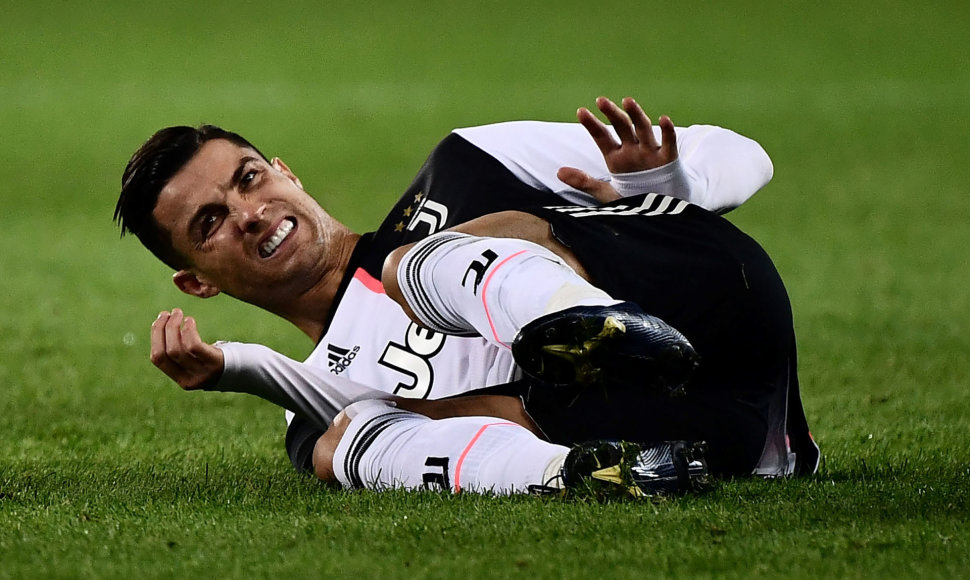 Turino „Juventus“ pirmauja Italijos lygoje. Cristiano Ronaldo.