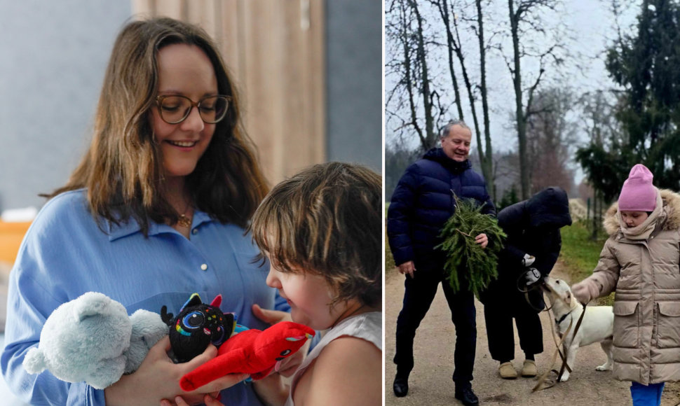 Autistiškos mergaitės mama Dovilė