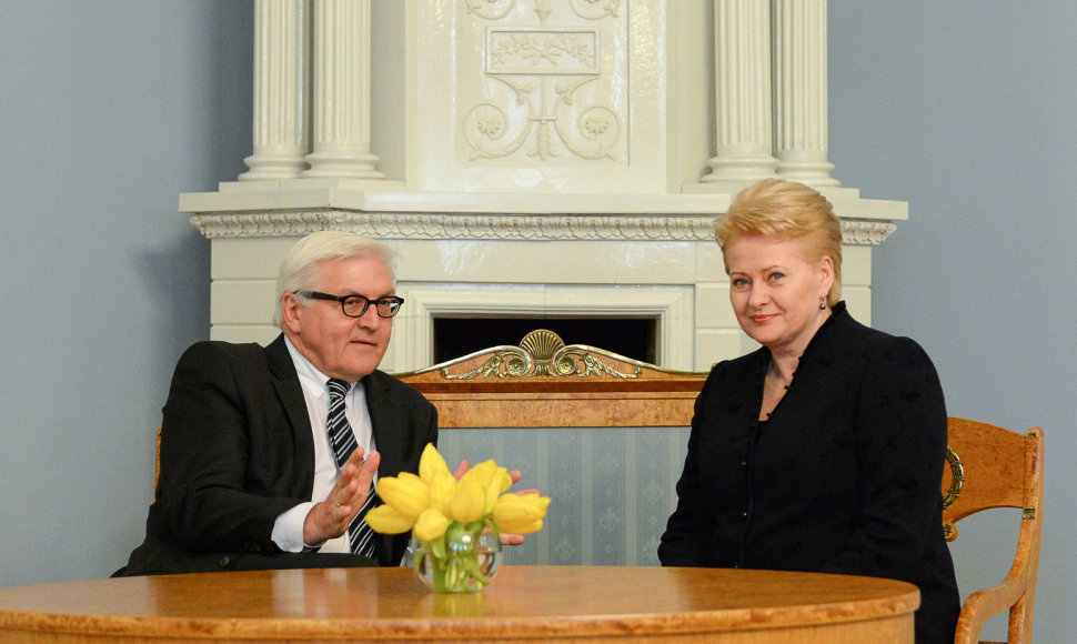 Dalia Grybauskaitė su Franku–Walteriu Steinmeieriu
