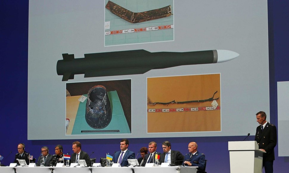 Olandų tyrėjai pristato baudžiamojo tyrimo dėl Ukrainoje numušto MH17 lainerio išvadas