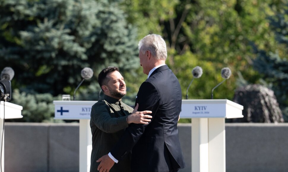 Prezidentas Gitanas Nausėda Kyjive 