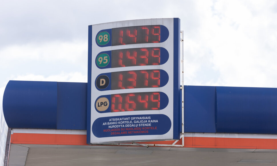 Baltic Petroleum degalinė Savanorių prospekte