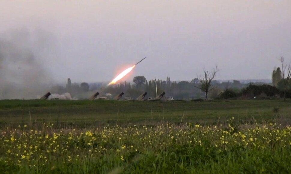 Atsinaujinęs konfliktas tarp Armėnijos ir Azerbaidžano Kalnų Karabache