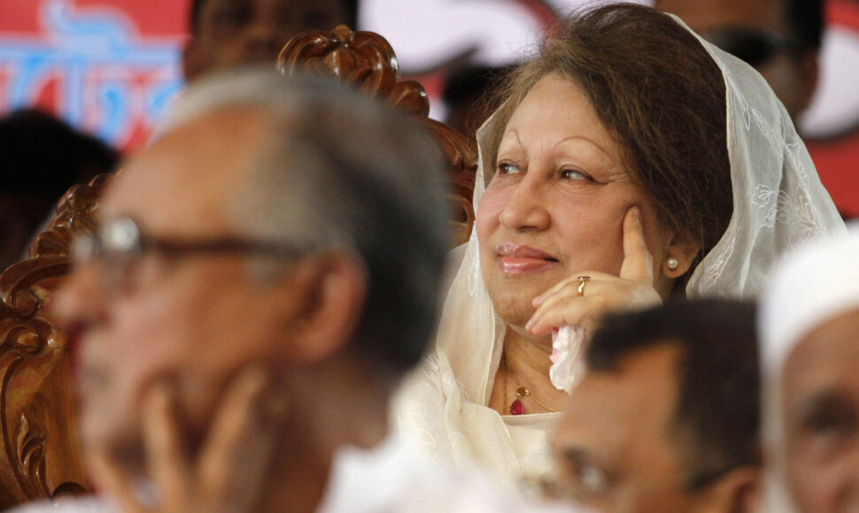 Bangladešo opozicijos lyderė Khaleda Zia