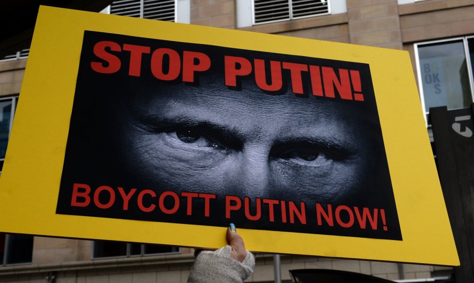 Protestas prieš Vladimirą Putiną