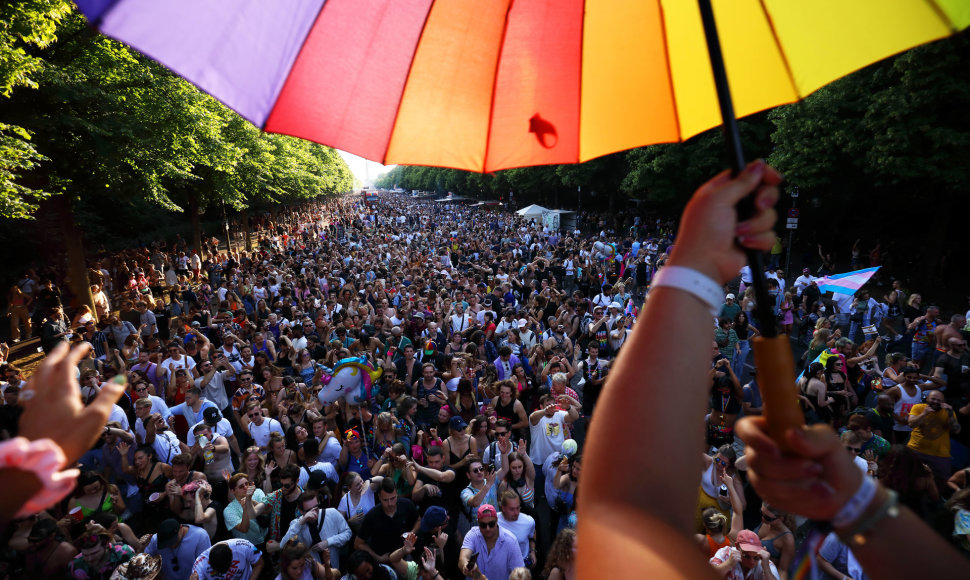 LGBTQ paradas Berlyne