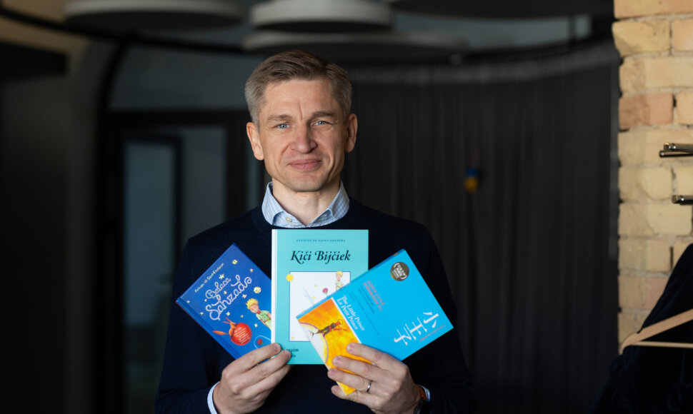 Knygų kolekcininkas Marius Čiuželis