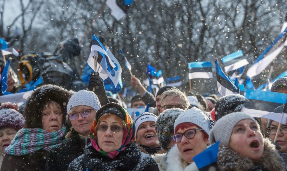 Estija švenčia nepriklausomybės šimtmetį